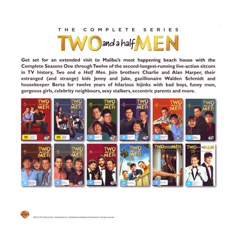 Two And A Half Men The Complete Series Seasons 1 12 Big W