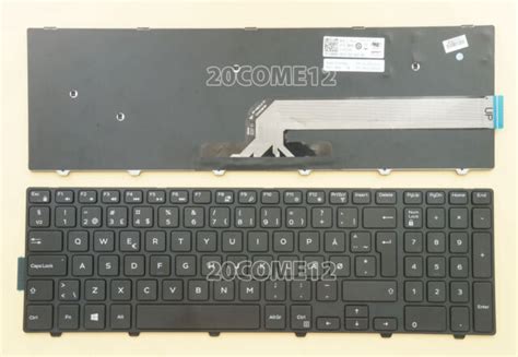 For Dell Inspiron 3565 3567 3568 3573 3576 Keyboard Danish Tastatur No
