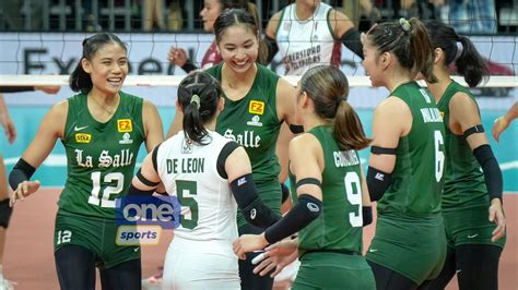 Uaap La Salle Continues Dominant Run With Another Straight Set Win