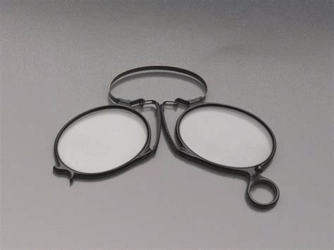 Folding Eyeglasses In Two Parts Glasses And Case Glasses