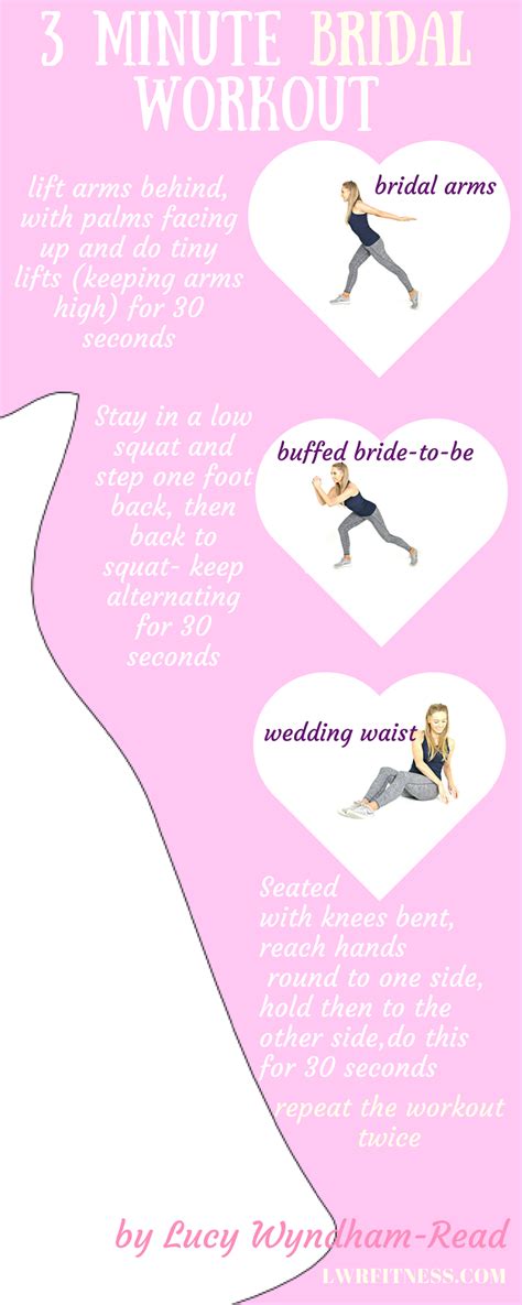 Wedding Workout Wedding Workout Wedding Workout Plan Bridal Workout
