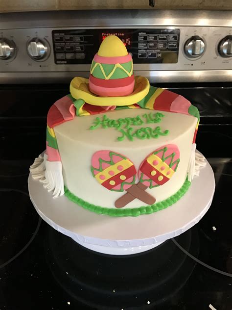 Mexican Cake Sombrero Cake Mexican Cake Cake Piece Of Cakes