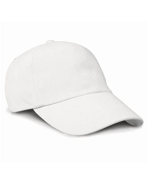 Result Headwear Low Profile Heavy Brushed Cotton Cap Rc24 Workwear