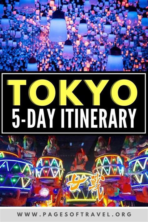 A Complete 5 Day Tokyo Itinerary Pages Of Travel Tokyo Travel Guide
