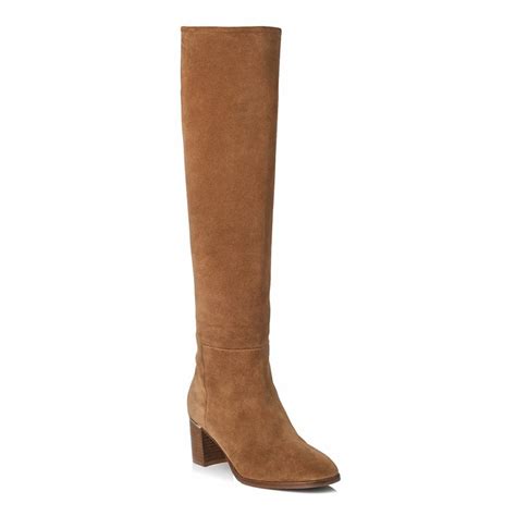 Brown Suede Knee High Boots BrandAlley