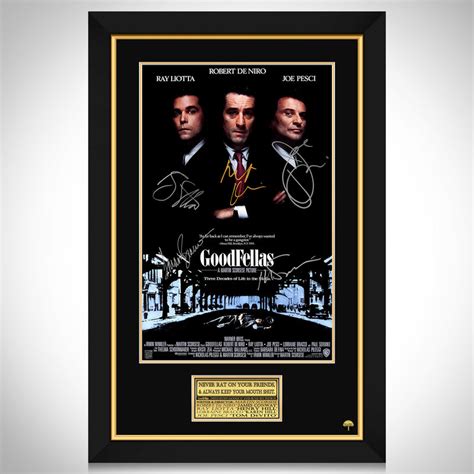 Goodfellas Movie Mini Poster Limited Signature Edition Studio Licensed