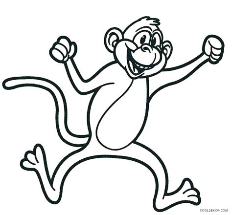 Spider Monkey Coloring Page at GetDrawings | Free download