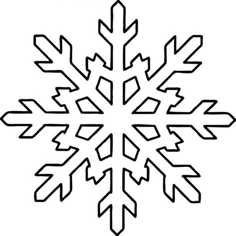 Snowflake Outline Free Download On Clipartmag