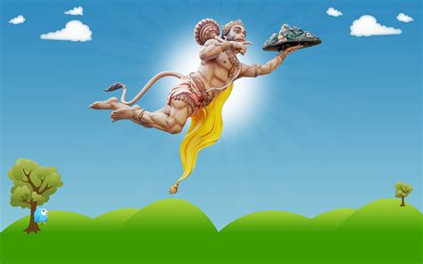 Animated Lord Hanuman Wallpapers