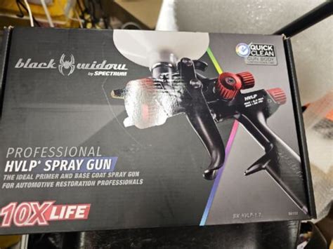 Black Widow By Spectrum 56152 Bw Hvlp 17 Professional Hvlp Spray Gun