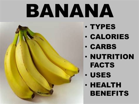 Bananas: Calories, Nutrition Facts, & Health Benefits - My Health By Web