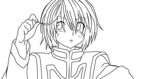 Printable Kurapika Coloring Pages Anime Coloring Pages