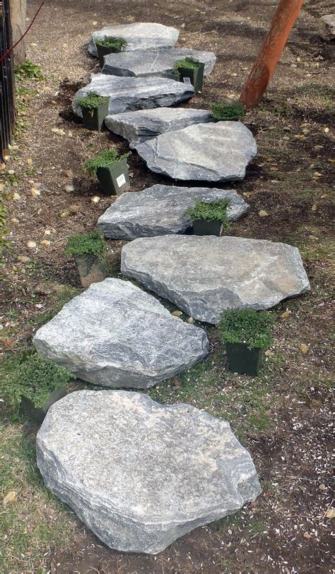 Stones Stone Path Stepping Stone Paths Garden Decor
