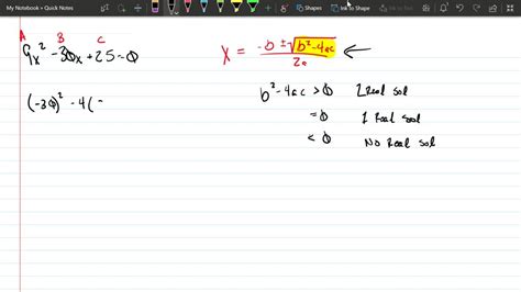 Solveddetermine The Discriminant And Then State How Many Solutions