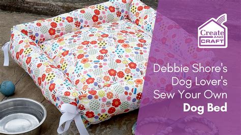 Diy Dog Bed Sewing Pattern Custom Dog Bed 14 Steps With Pictures
