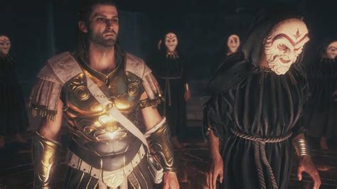 Assassin S Creed Odyssey The Cult Of Cosmos Meeting Alexios Is