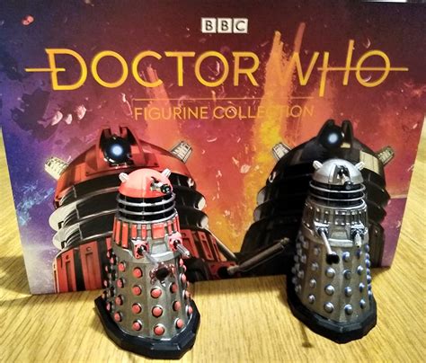 Time Lord Victorious Dalek Scientist And Time Commander Figurines