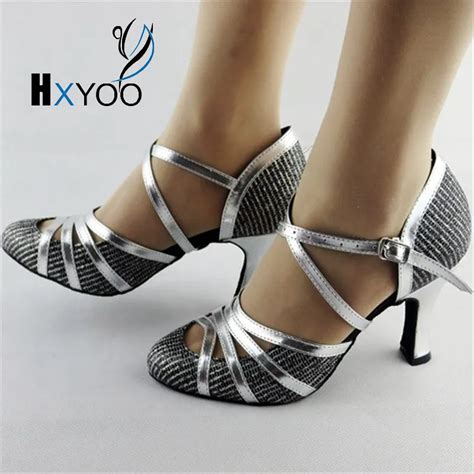 Buy Hxyoo Latin Dance Shoes Salsa Shoes Women Ballroom Dancing Shoes Ladies