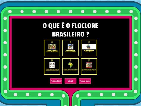 Folclore Brasileiro Gameshow Quiz