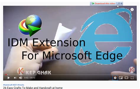 Download the extension from the link below: How to add IDM extension to Microsoft Edge 2020 - step by step |TechHent