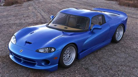 Mid Engined Viper That Never Was Rendered