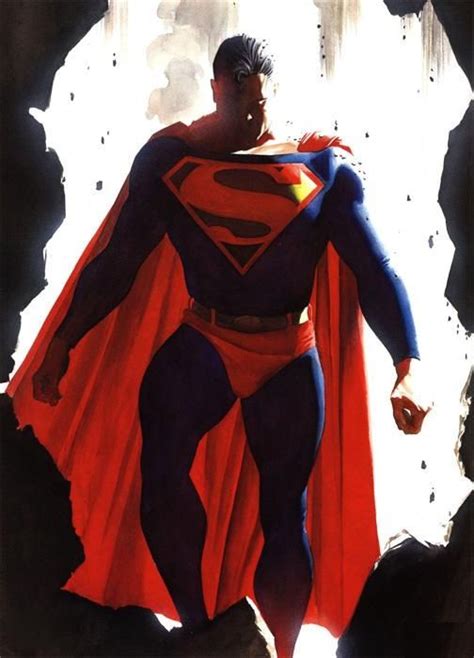 Superman Alex Ross Dc Heroes Comic Book Heroes Comic Book