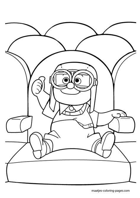 Up Coloring Page