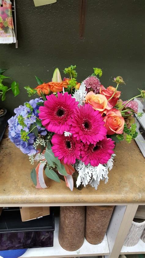 Maybe you would like to learn more about one of these? Orange and pink blue flower for wedding and events | Blue ...