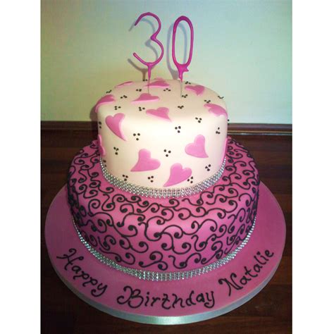 Local baker helps people celebrate birthdays amid coronavirus. 30th Birthday Cake - Ann's Designer Cakes