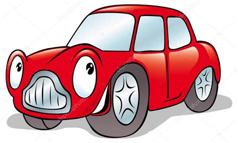 Happy Cartoon Car Stock Vector Image By ©hanaschwarz 17433307