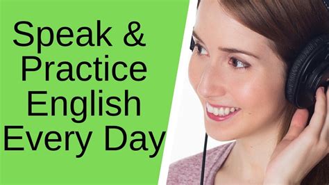 Learn English Speak And Practice English Every Day Youtube