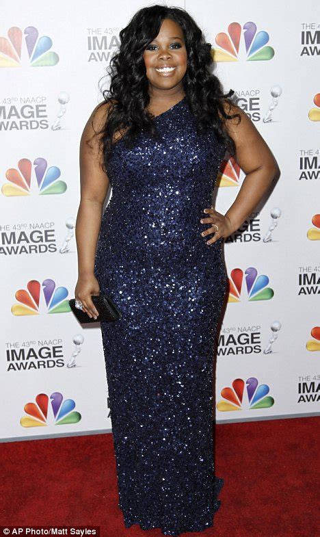 Amber Riley Shows Off Her Trimmer Form After Weight Loss Daily Mail