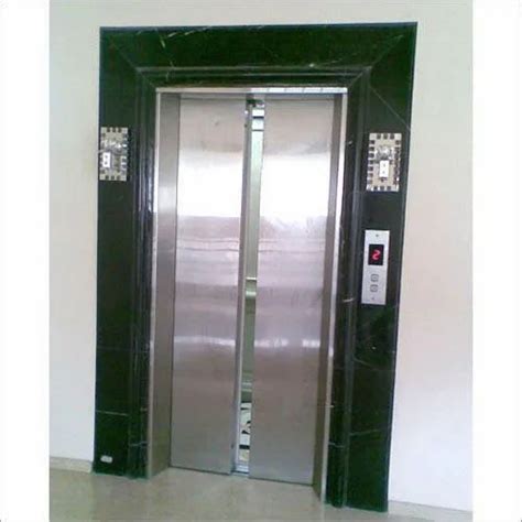 272 Kg Without Machine Room Stainless Steel Automatic Mrl Elevator For