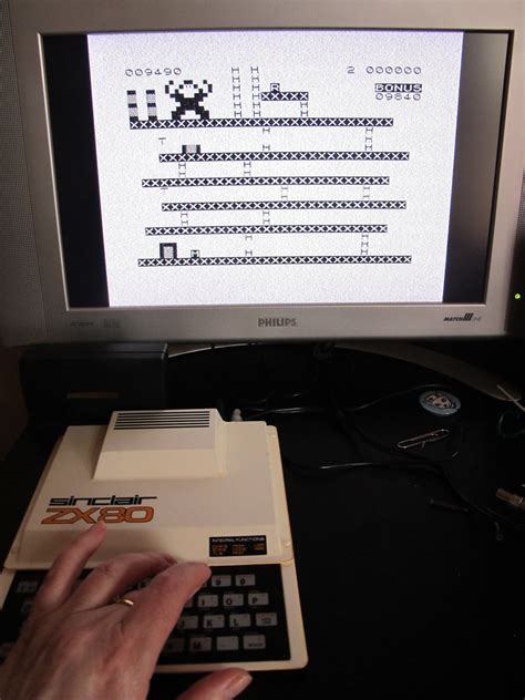 Zx81 Kong On Sinclair Zx80 This Zx80 May Have Been Upgrade Flickr