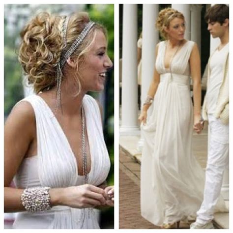 Blake Lively Wedding Dress Modern Vestidos Pelo