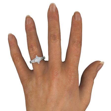 Marquise Diamond K White Gold Ring Fiona Ring Gemvara