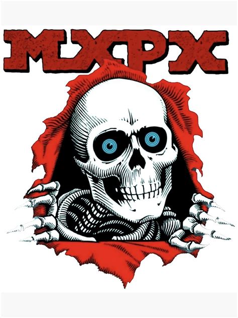 Mxpx Poster By Stephechad Redbubble