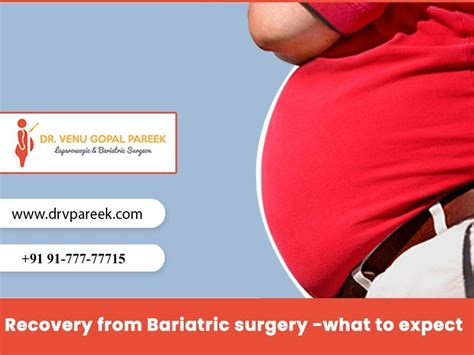 Recovery From Bariatric Surgery What To Expect Bariatric Surgeon India