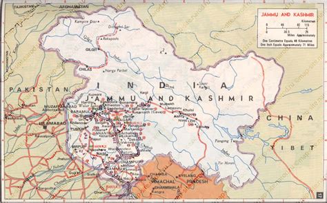 Maps Of Jammu And Kashmir