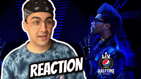 The Weeknd Super Bowl Halftime Show Reaction Jj Youtube