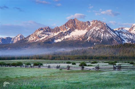Sawtooth Mountains Idaho Alan Crowe Photography