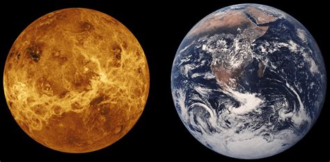 Venus Compared To Earth Universe Today