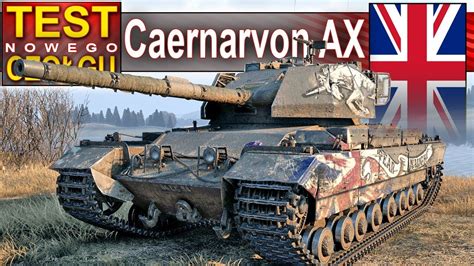 Caernarvon Ax Warto Czy Nie Pierwsze Bitwy World Of Tanks Youtube