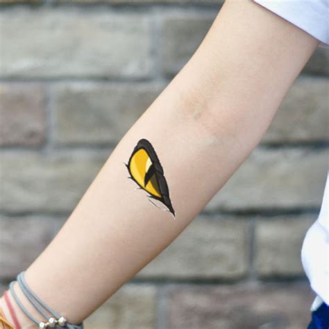 There are probably some snakes with eyes looking like the one in the snake eye tattoo by iwan yug, but we think this one is more like a crocodile eye. Snake Eyes Temporary Tattoo Sticker (Set of 2) in 2020 ...