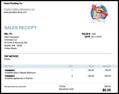 Lest i forget, a cash if you generate fake us bank details, you may be lucky to get verified, but the chance is slim. Quickbooks Receipt Template - Quickbooks Receipts ...