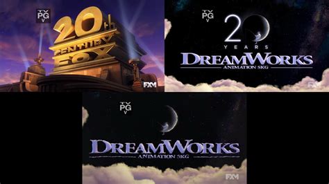 20th Century Fox Dreamworks Animation Logo