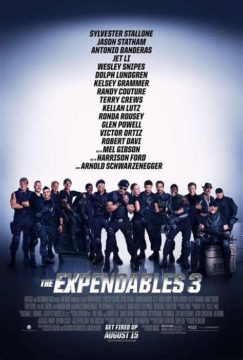 The Expendables 3 Final One Sheet And Motion Poster Exclusive Debut Ign