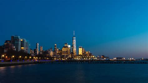 1920x1080 New York City Skyscraper At Night 1080p Laptop Full Hd