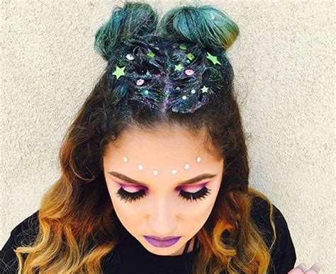 Space Buns Out Of This World Festival Hairstyles All Things Hair From Hair Experts At
