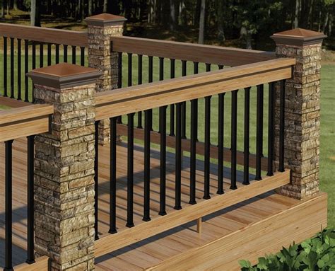 Find ideas and inspiration for wrought iron railing to add to your own home. rod iron porch railing add with vinyl porch railing ...